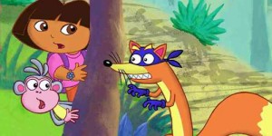 dora boots swiper